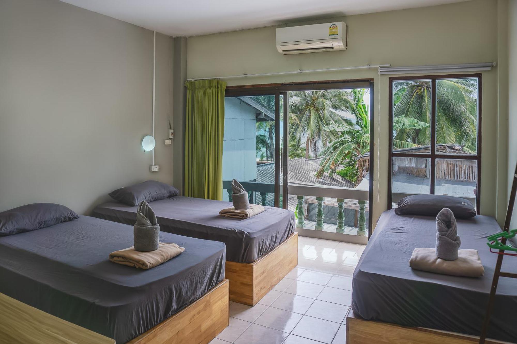 Echo Beach Hostel Baan Tai Exterior foto