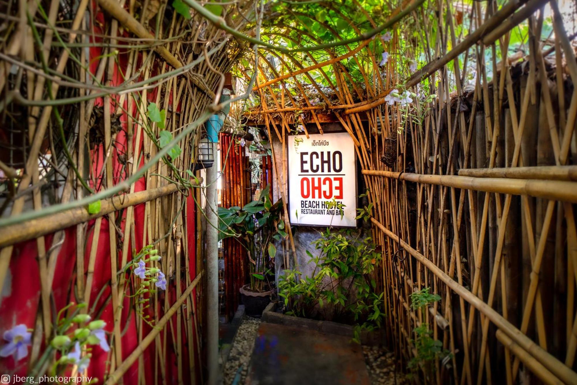 Echo Beach Hostel Baan Tai Exterior foto