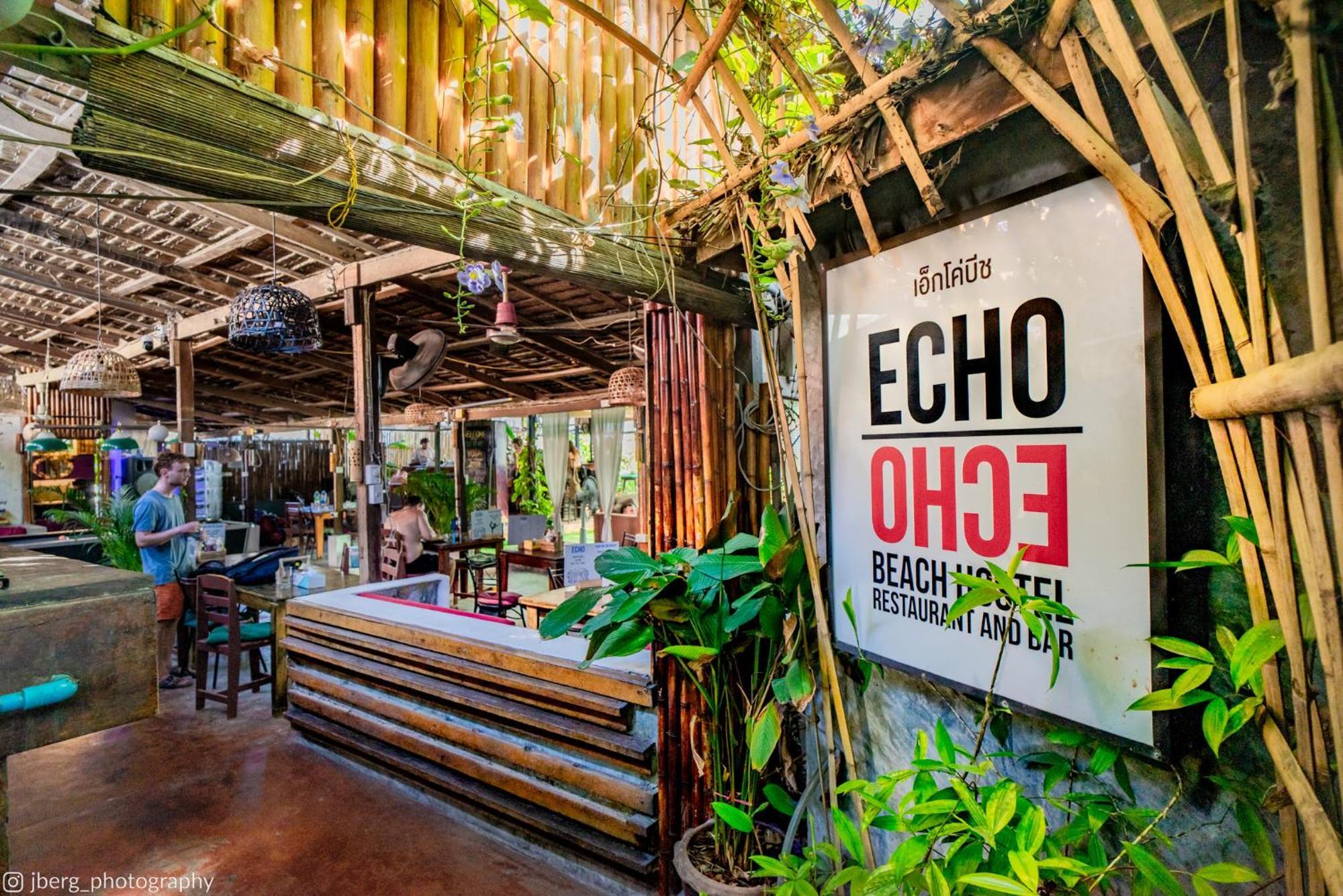 Echo Beach Hostel Baan Tai Exterior foto